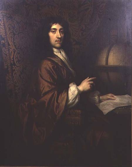 Portrait of Sir Robert Worsley, Bart of Appueldurcombe van Johannes Kerseboom