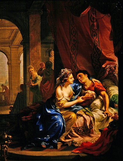 Anthony and Cleopatra van Johann Heinrich Tischbein