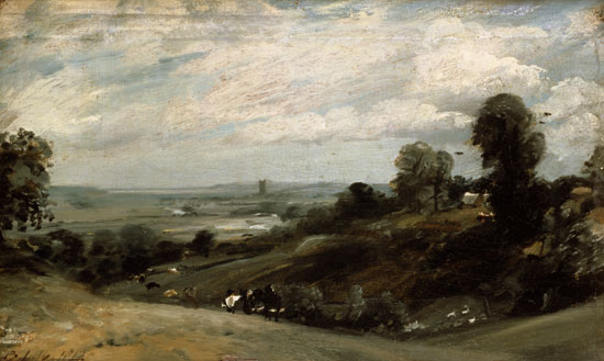 Dedham Vale from Langham van John Constable