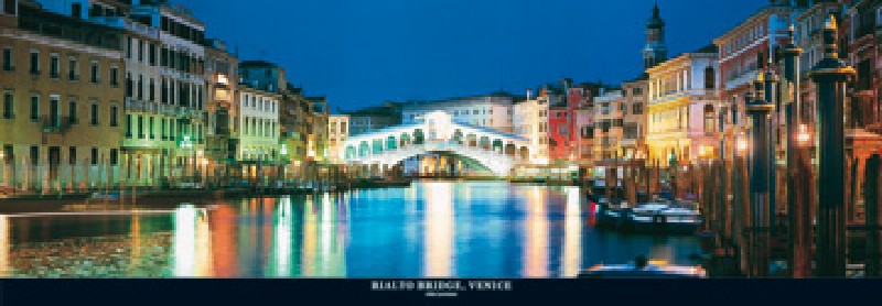 Afbeelding John Lawrence - Rialto Bridge, Venice