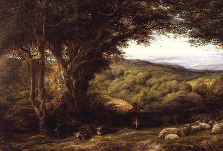 Under the Hawthorn van John Linnell