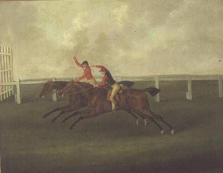 "Dungannon" beating "Rockingham" van John Nost Sartorius