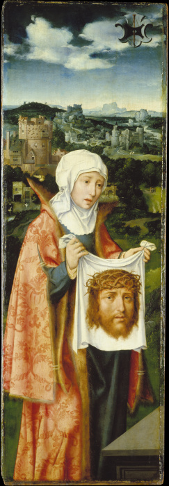 Saint Veronica Displaying the Sudarium van Joos van Cleve