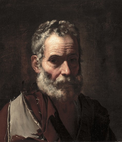 An Old Man van José (auch Jusepe) de Ribera