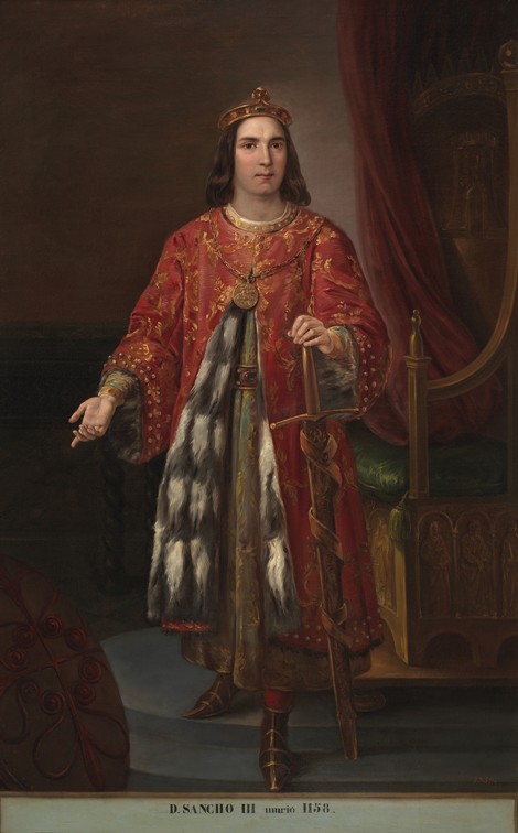 King Sancho III of Castile van Jose Castelaro y Perea