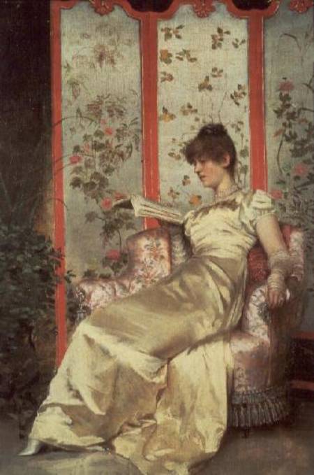 Lady Reading van Joseph Frederick Charles Soulacroix