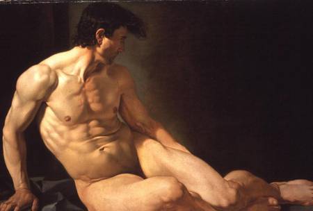 Male Nude van Joseph Galvan