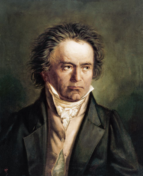 Ludwig van Beethoven van Joseph Karl Stieler