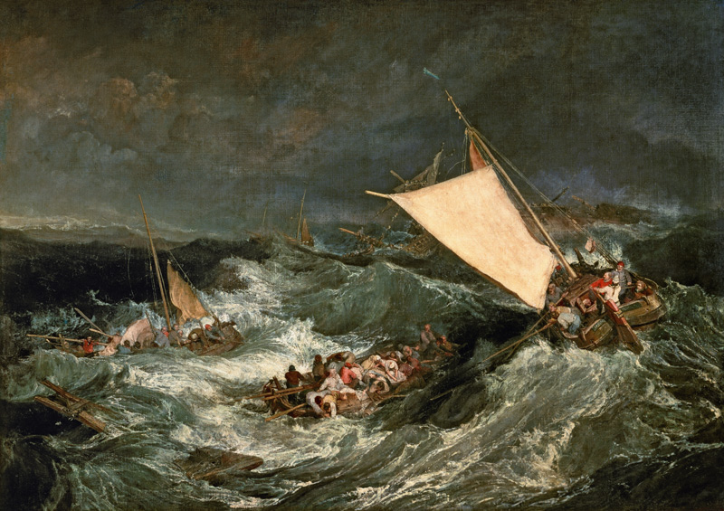 Schiffbruch van William Turner