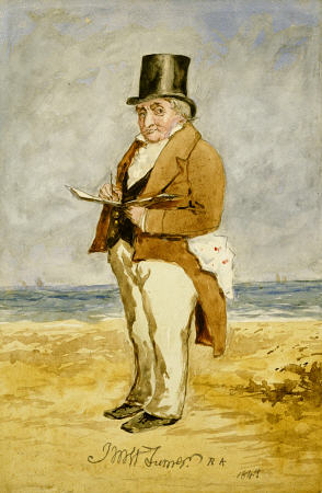Full Length Portrait Of Joseph Mallord William Turner, R van William Turner
