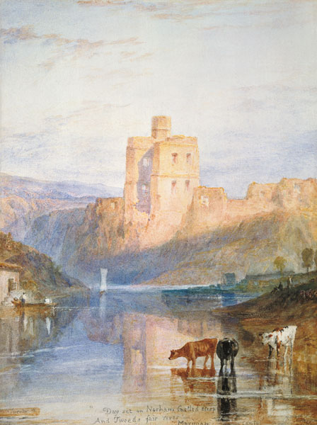 Norham Castle Illustration zu Walter Scott`s Marmion van William Turner