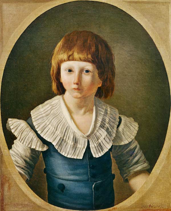 Louis XVII (1785-95) aged 8, at the Temple van Joseph-Marie the Younger Vien