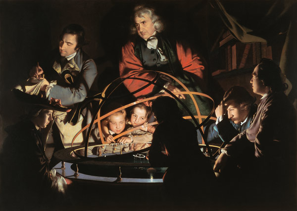 The Orrery van Joseph Wright of Derby