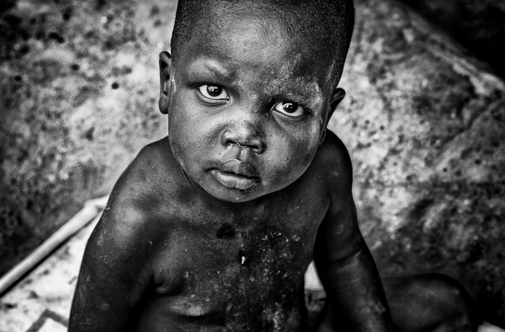 Child from South Sudan van Joxe Inazio Kuesta Garmendia