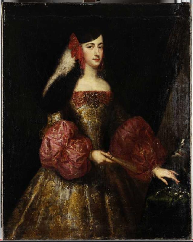 Die Herzogin von Montalto van Juan Bautista Martinez del Mazo