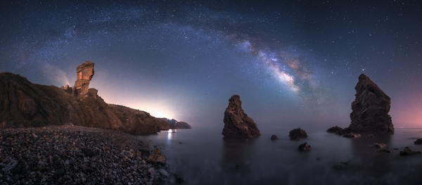 Sea of galaxies van Juan Facal Photography
