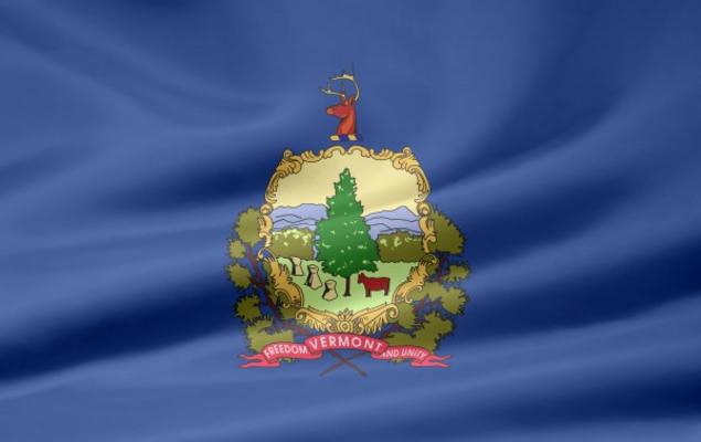Vermont Flagge van Juergen Priewe