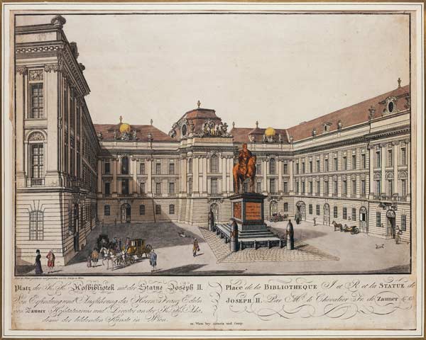 Vienna , Court Library van Karl Schütz