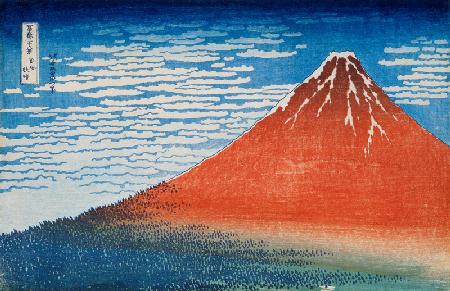 Mount Fuji : Fine Wind, Clear Morning