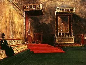 In der Sixtinischen Kapelle van Léon Bonnat