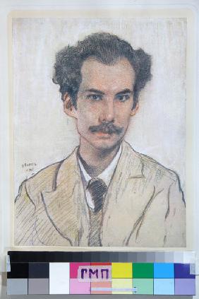 Portrait of the Poet Andrei Bely (1880-1934)