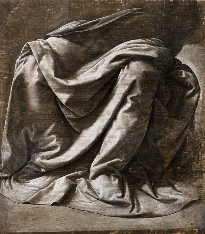 Study of Drapery van Leonardo da Vinci