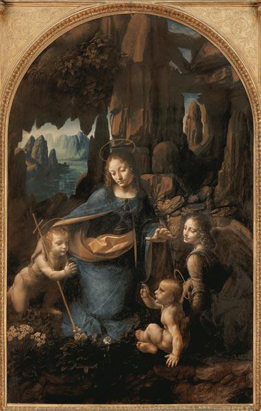 Madonna in de grot Leonardo da Vinci
