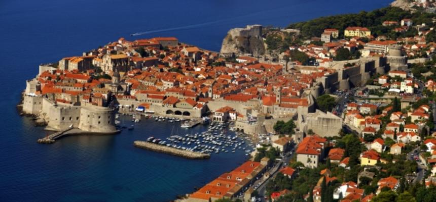 Dubrovnik von oben 11 van Liane Matrisch