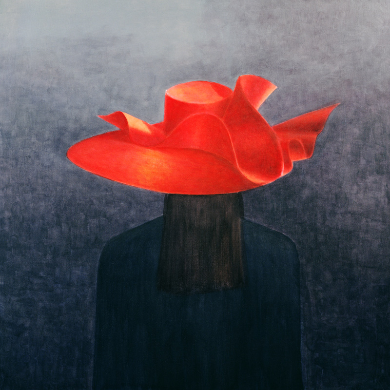 Red Hat, 2004 (acrylic on canvas)  van Lincoln  Seligman