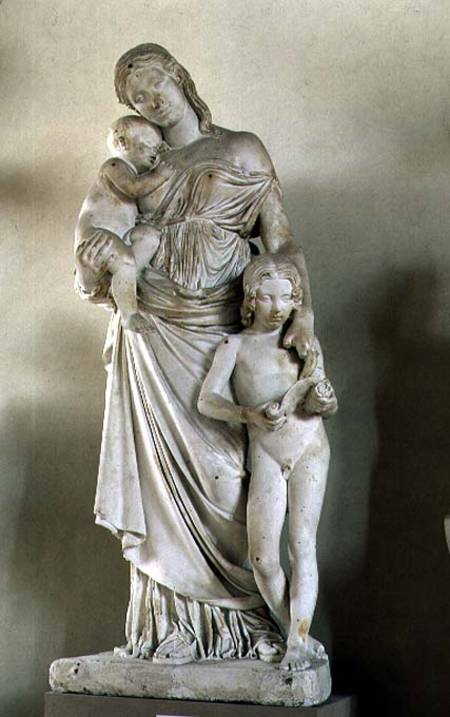 Charity the Educator, sculpture van Lorenzo  Bartolini