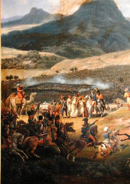 Battle of Mount Thabor, 16th April 1799 van Louis Lejeune