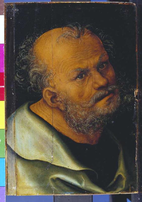 Der Heilige Petrus. van Lucas Cranach (de oude)