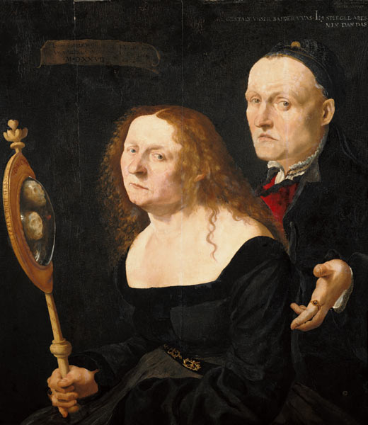 Der Maler Hans Burgkmair und seine Frau Anna. van Lucas Furtenagel