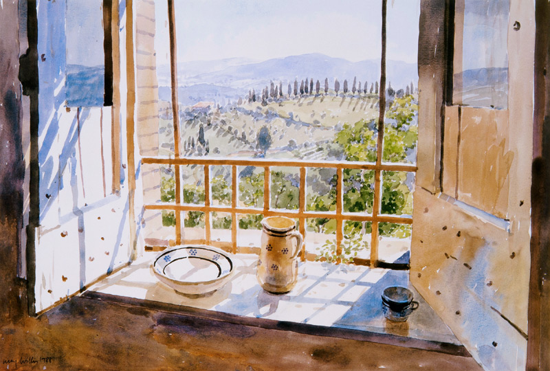 View from a Window van Lucy Willis