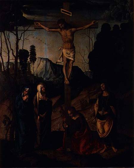 Crucifixion van Marco Palmezzano
