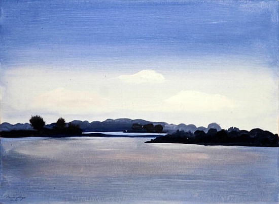 L''Etang du Cabri, 1987 (gouache on paper)  van Marie  Hugo