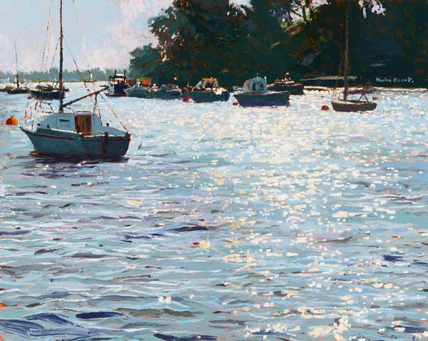 Morning Tide, 2006 (oil on board) 