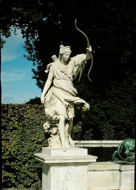 Diana the Huntress, from the Fontaine de Diane van Martin Desjardins