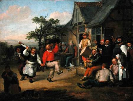 The Peasants' Dance van Matthias Scheits