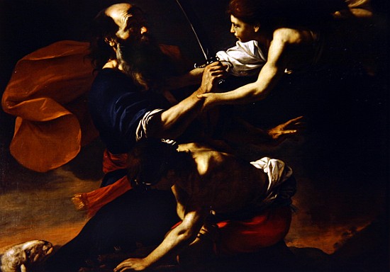 The Sacrifice of Isaac van Mattia (Il Calabrese) Preti