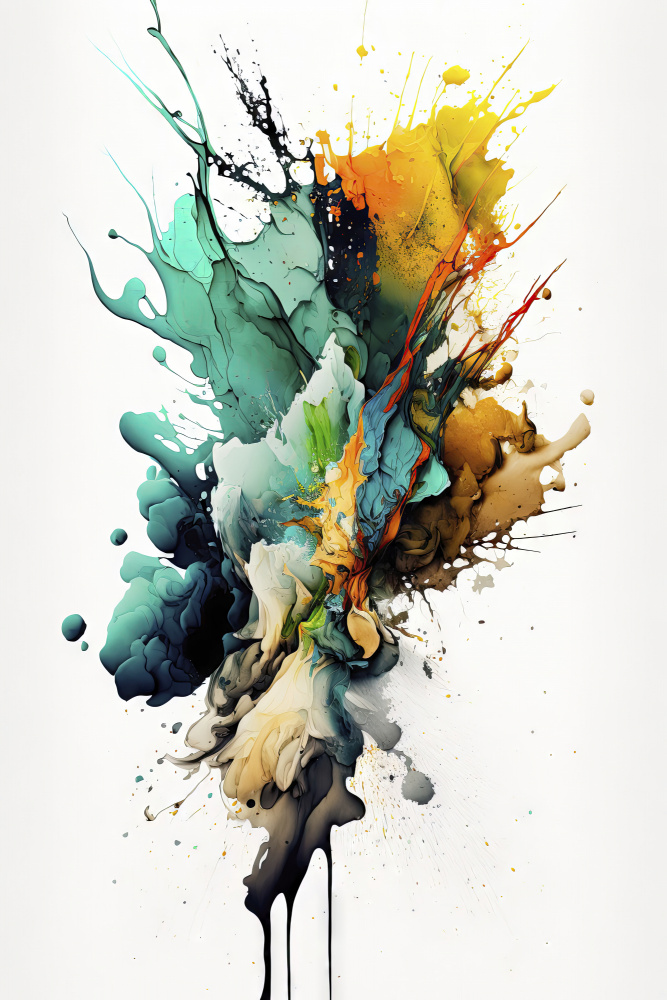 Colorful fluidity van Mauro