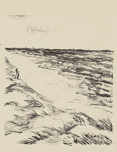 Orpheus am Meer II (Orpheus by the sea II). 1909 van Max  Beckmann