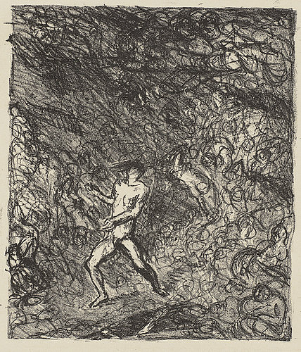 Orpheus in der Unterwelt (Orpheus in the Underworld). 1909 van Max  Beckmann