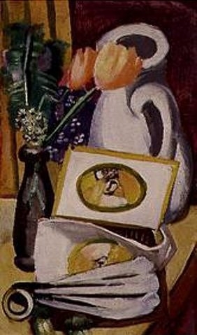 Stilleben mit Zigarrenkiste. 1926. van Max  Beckmann