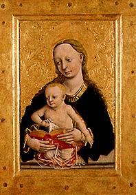 Madonna mit dem Kind. van Meister von Bartfa (Ungarn)