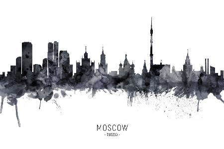 Moscow Russia Skyline
