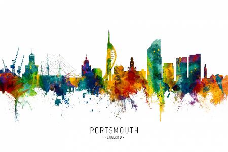 Portsmouth England Skyline