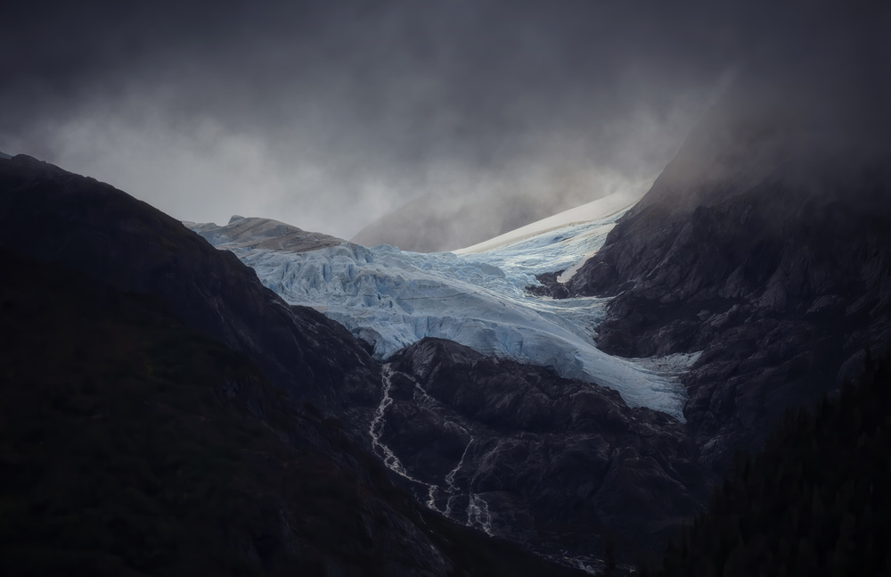 Portage Glacier van Michael Zheng