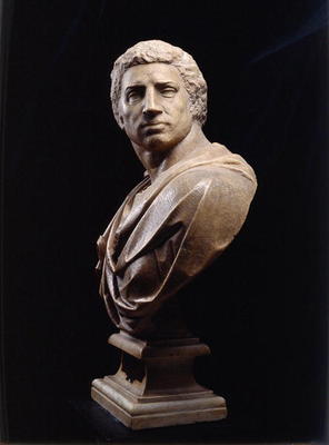 Bust of Brutus (85-42 BC) c.1540 (marble) (see also 79848) van Michelangelo (Buonarroti)