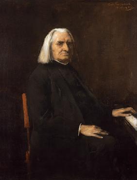 Bildnis Franz Liszt.